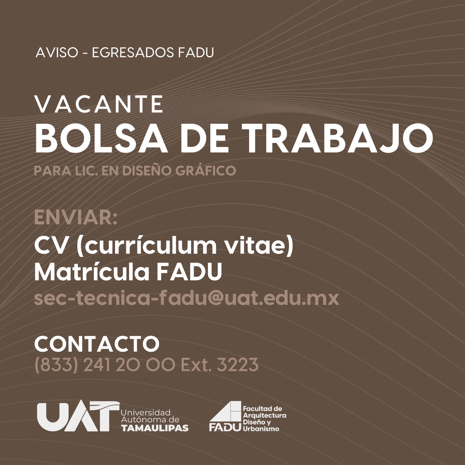 Oportunidad laboral para LDG