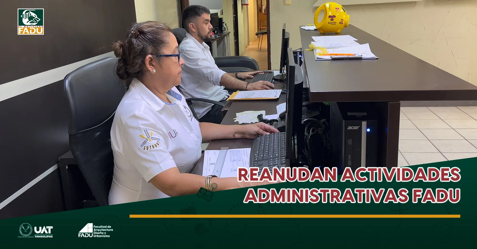 Reanudan actividades administrativas FADU