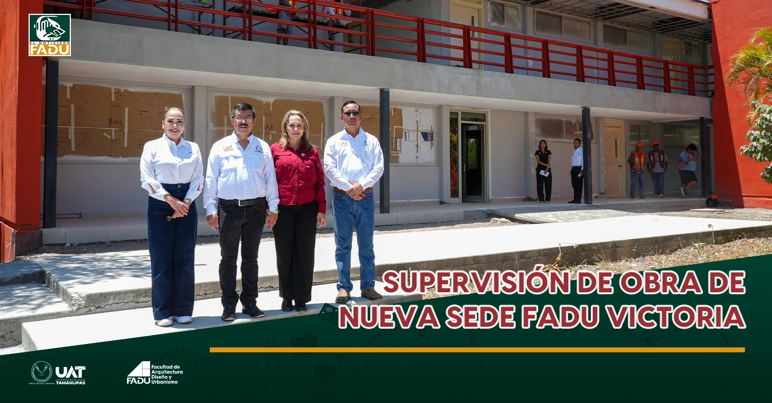 Supervisión de obra de nueva sede FADU Victoria