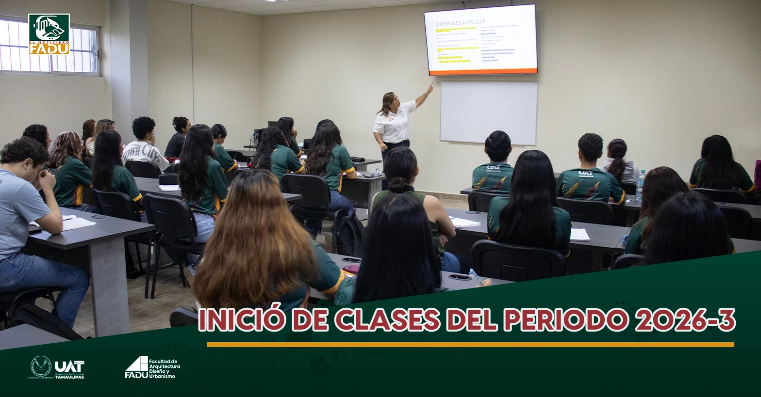 Inició de clases del periodo 2026-3