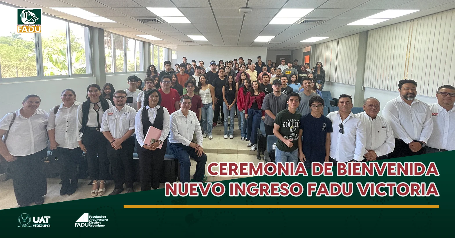 Ceremonia de bienvenida nuevo ingreso FADU Victoria