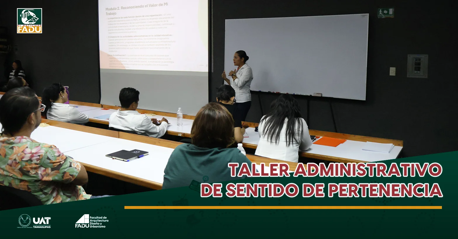 Taller administrativo de sentido de pertenencia