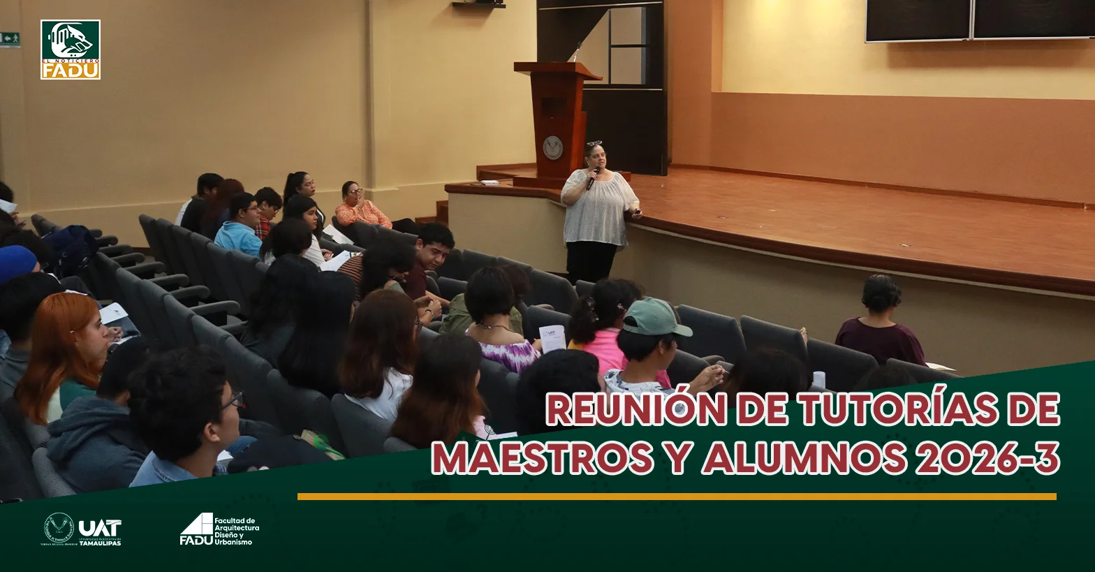 Reunión de tutorías de maestros y alumnos 2026-3