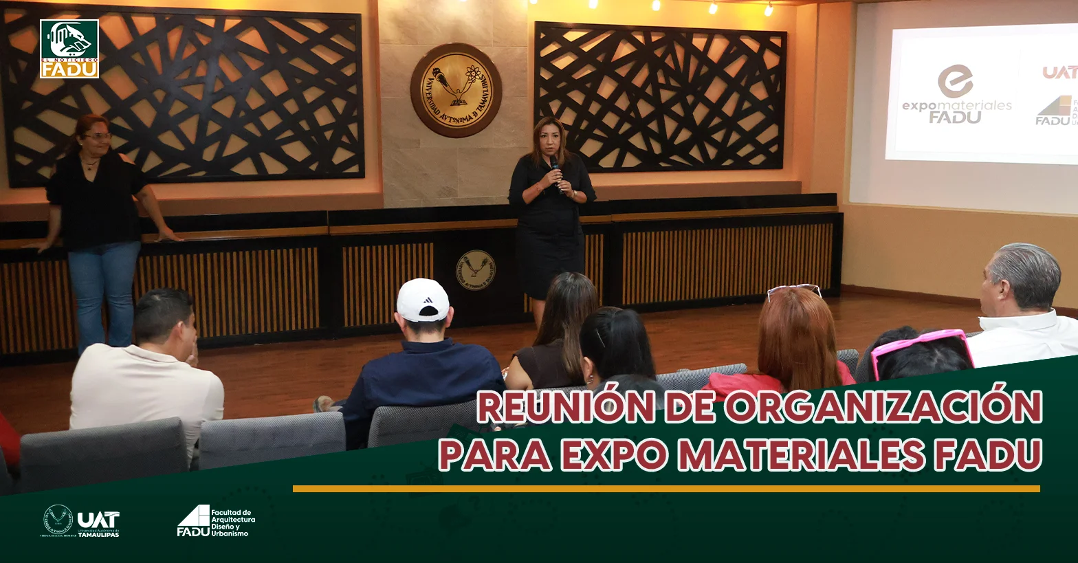 Reunión de organización para Expo Materiales FADU