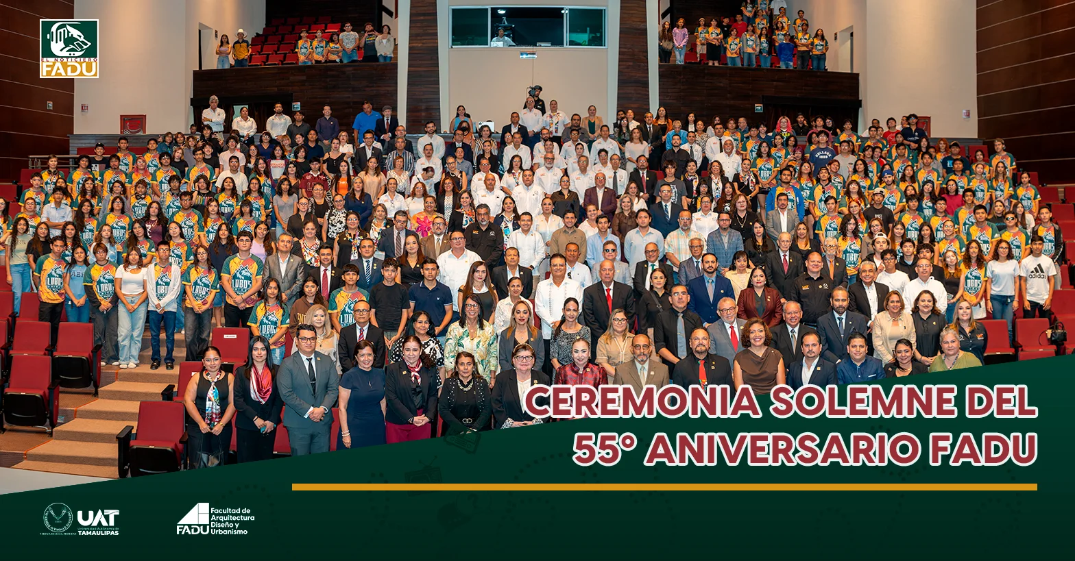 Ceremonia solemne del 55º aniversario FADU