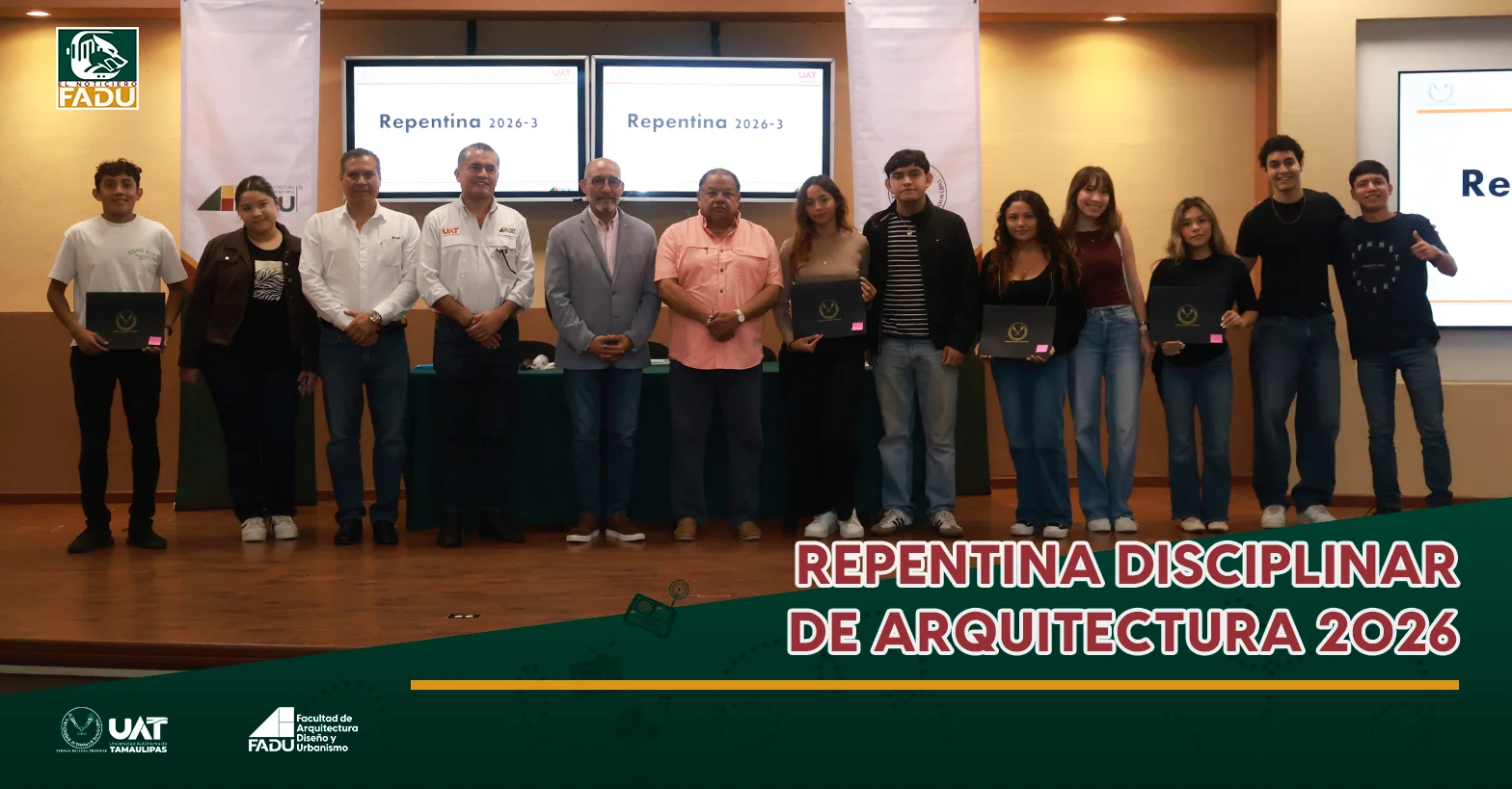 Repentina disciplinar de Arquitectura 2026