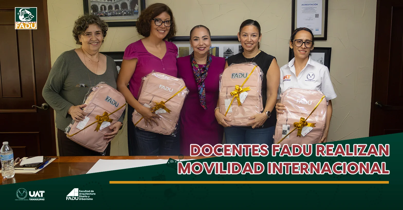 Docentes FADU realizan movilidad internacional