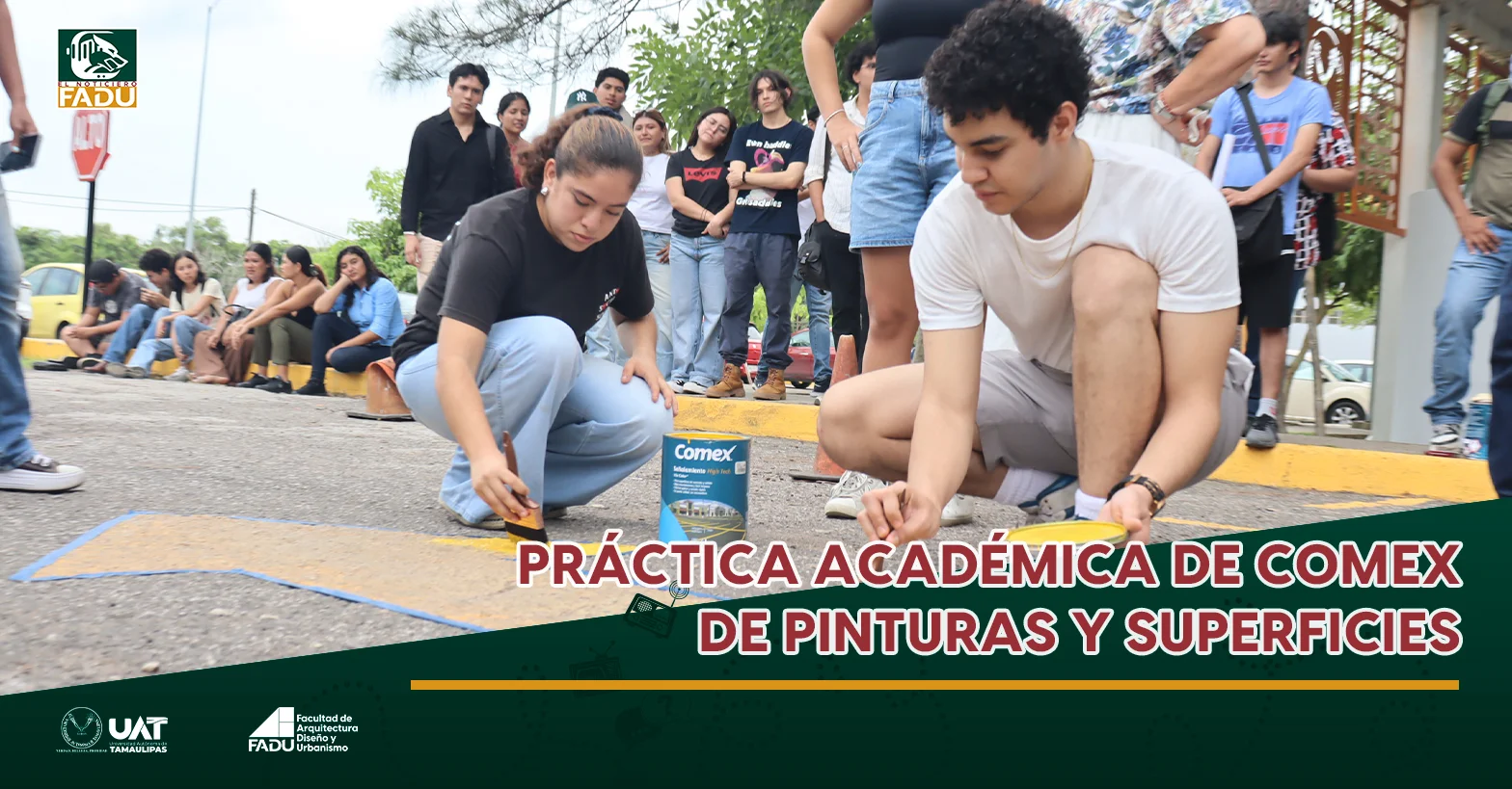 Práctica académica de Comex de pinturas y superficies