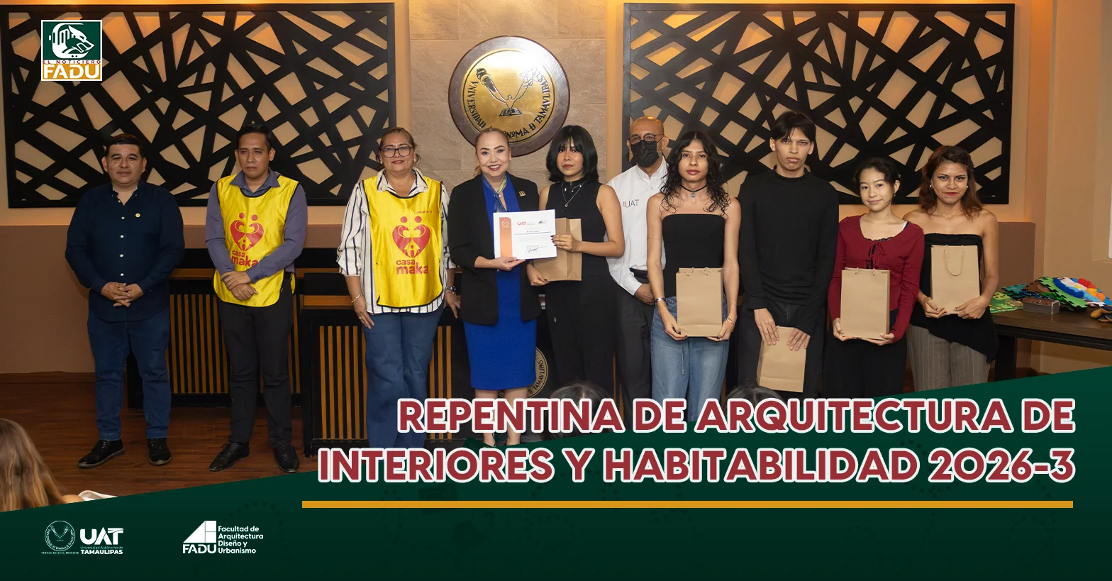 Repentina de Arquitectura de Interiores y Habitabilidad 2026-3