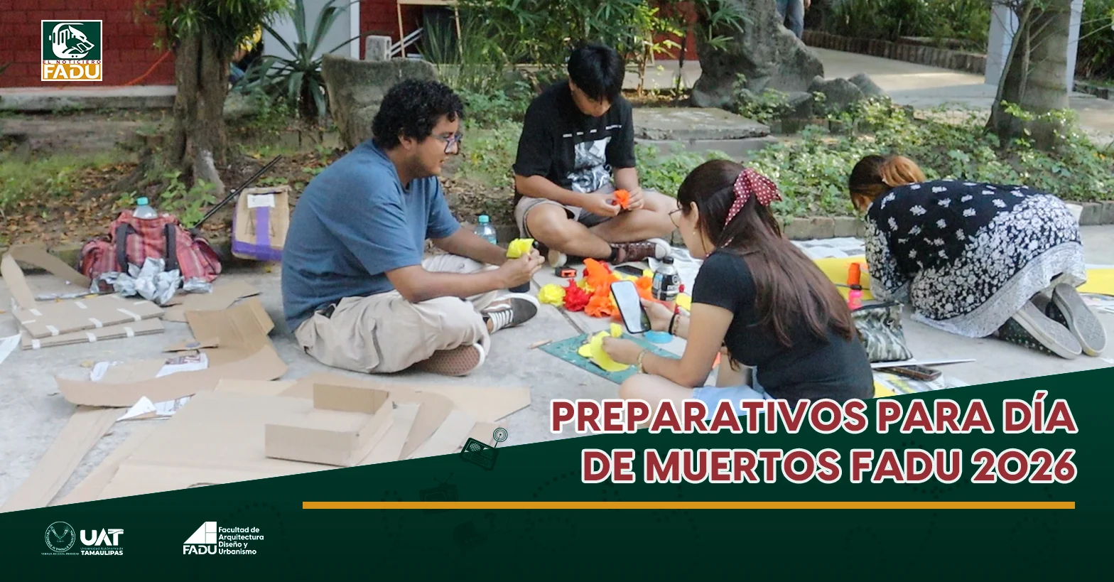 Preparativos para Día de Muertos FADU 2026