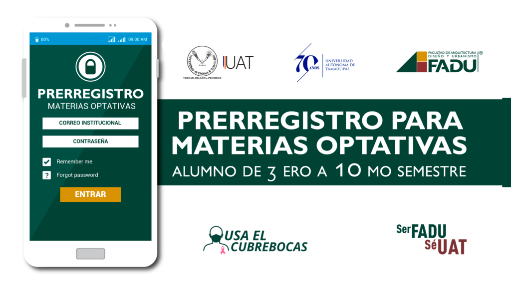 Prerregistro de Materias Optativas 2020