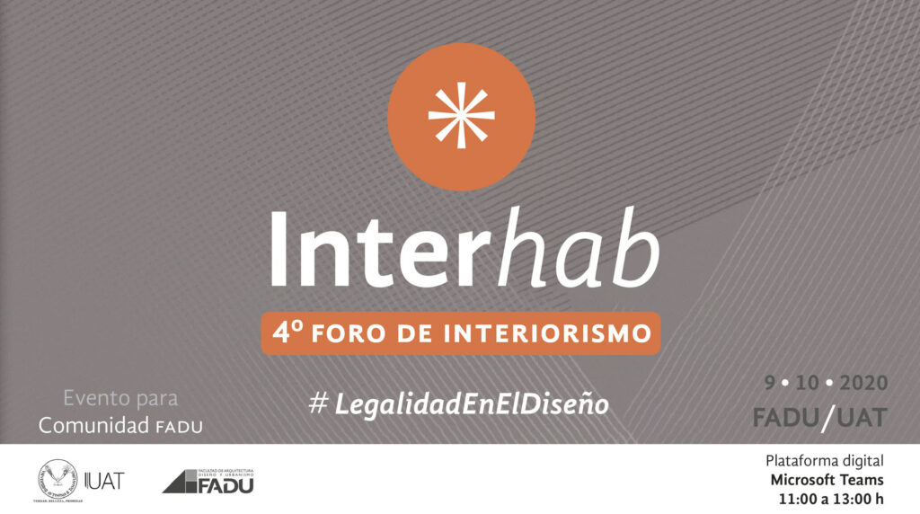 Cuarto Foro de Interiorismo "Inter-HAB"