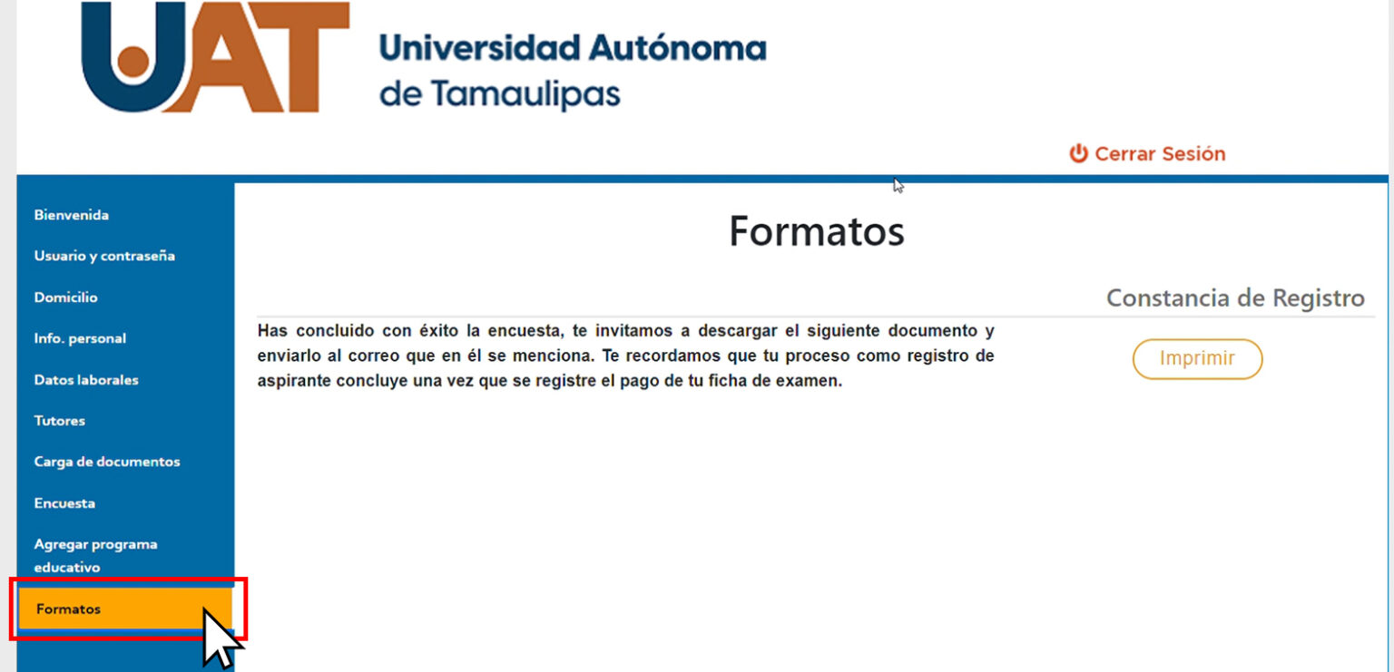 Tutorial de Registro para Aspirantes UAT Universidad Autónoma de