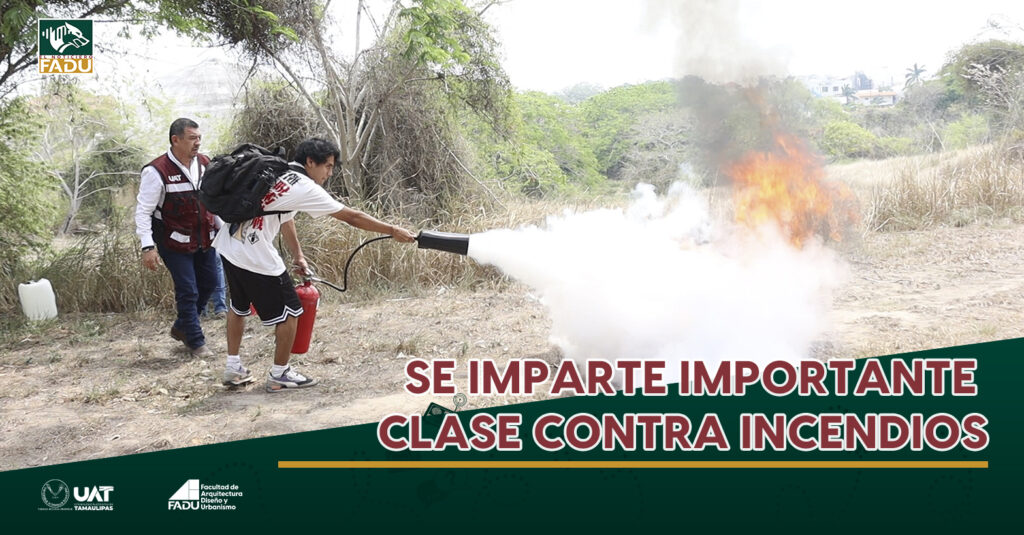 Se imparte importante clase contra incendios