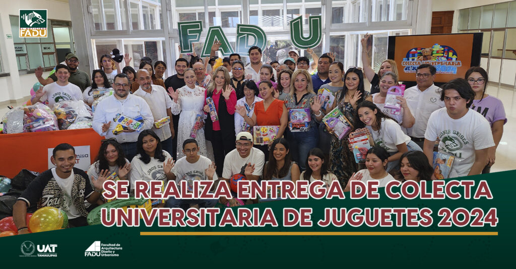 Se realiza entrega de Colecta Universitaria de Juguetes 2024