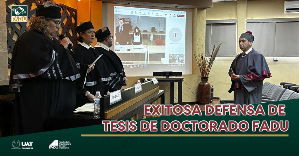 Exitosa defensa de tesis de doctorado FADU