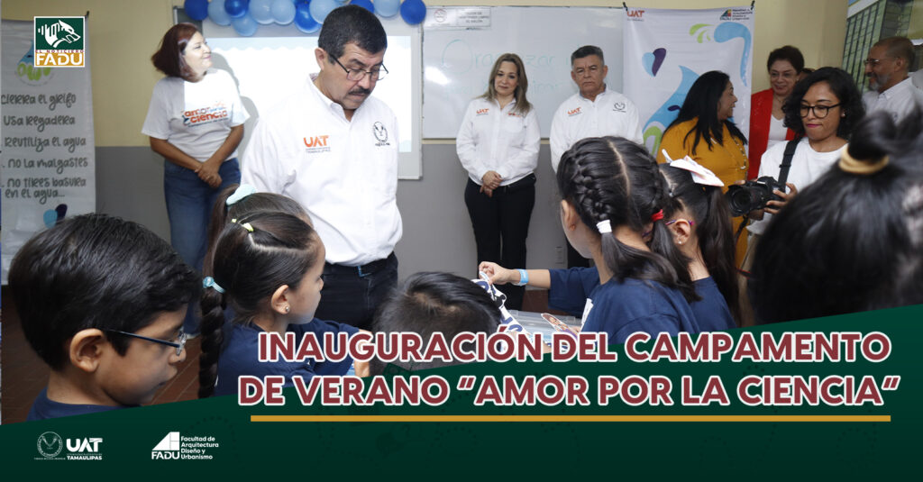 Inauguración del campamento de verano “Amor por la Ciencia”