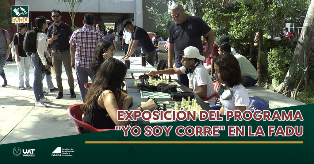 Exposición del programa "Yo Soy Corre" en la FADU