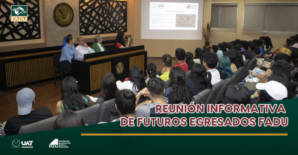 Reunión informativa de futuros de egresados FADU