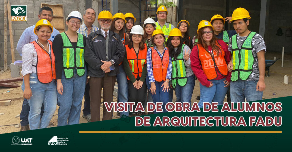 Visita de obra de alumnos de Arquitectura FADU