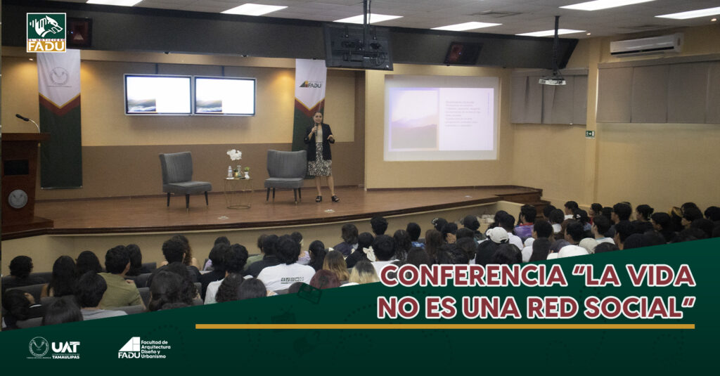 Conferencia "La vida no es una red social"