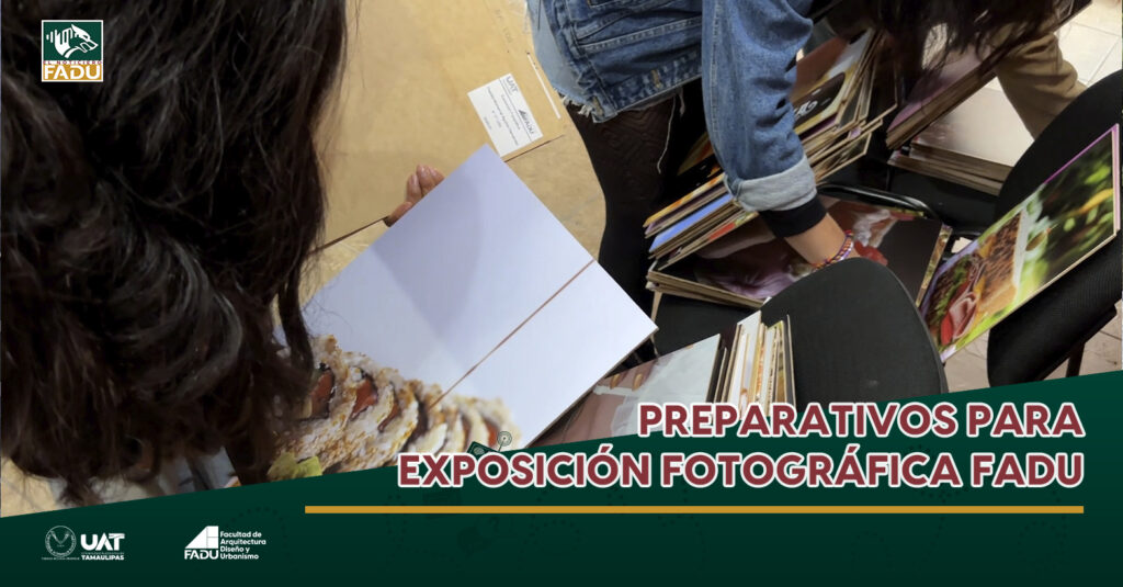 Preparativos para exposición fotográfica FADU